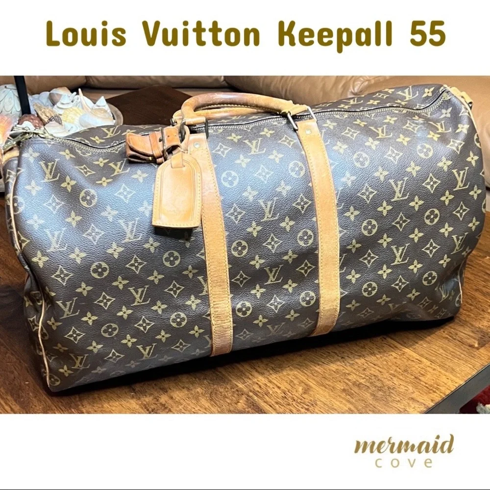 Louis Vuitton Monogram Keepall 55 Top Handle - Picture 3 of 16